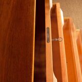 Commode Danoise 4 tiroirs en teck par Henning Jørgensen pour Fredericia.