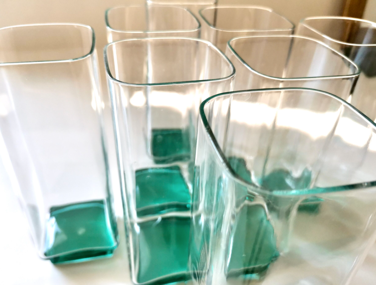 Set of 1970s glasses