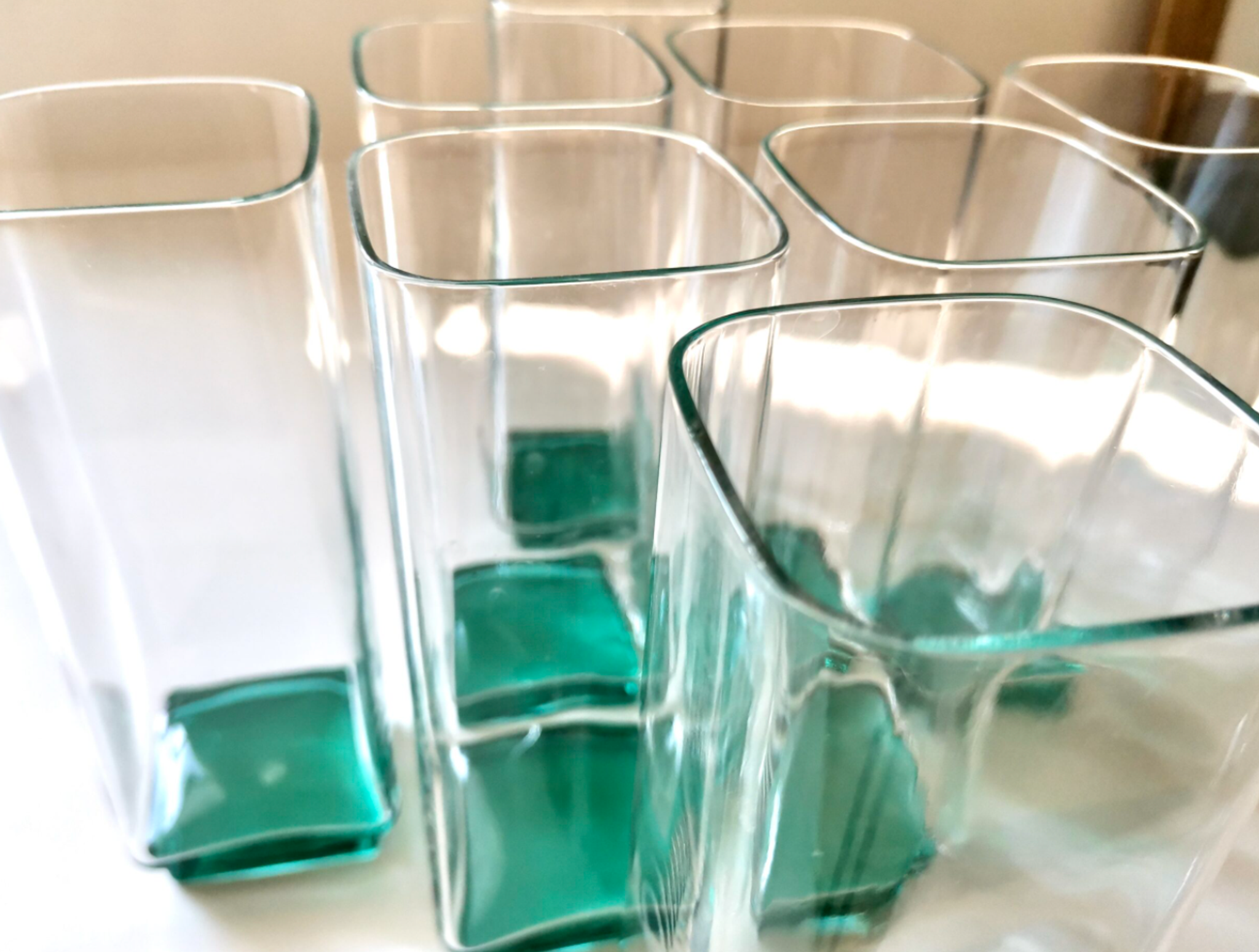 Set of 1970s glasses