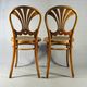 Two Thonet bistro chairs No. 322 from around 1910 - in perfect condition.