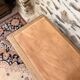 Nice vintage low wooden furniture.