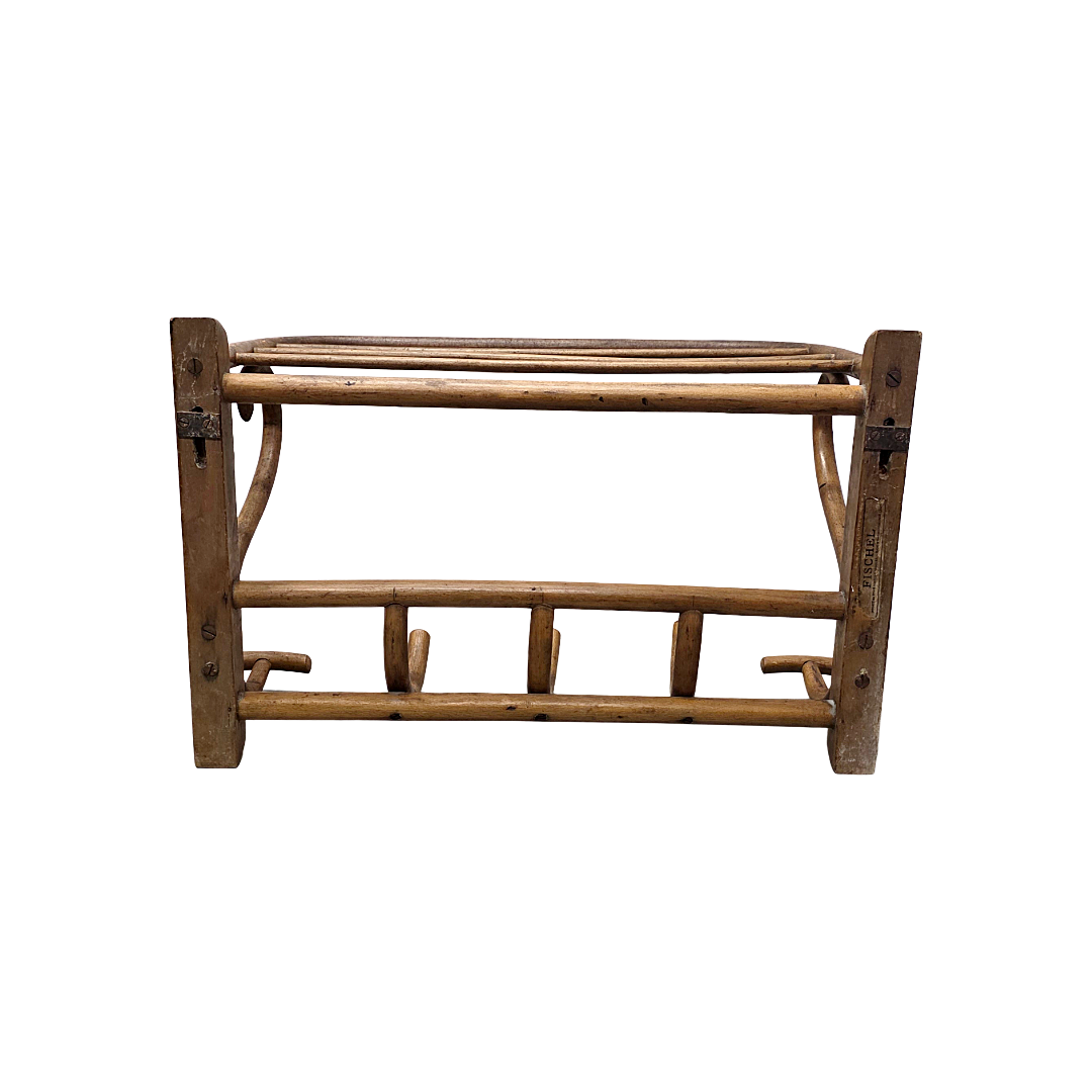 Art Nouveau Wall Coat Rack By Fisschel, 1920/30s