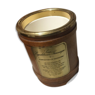 Seau équilibreur thermique bois plaqué années 60