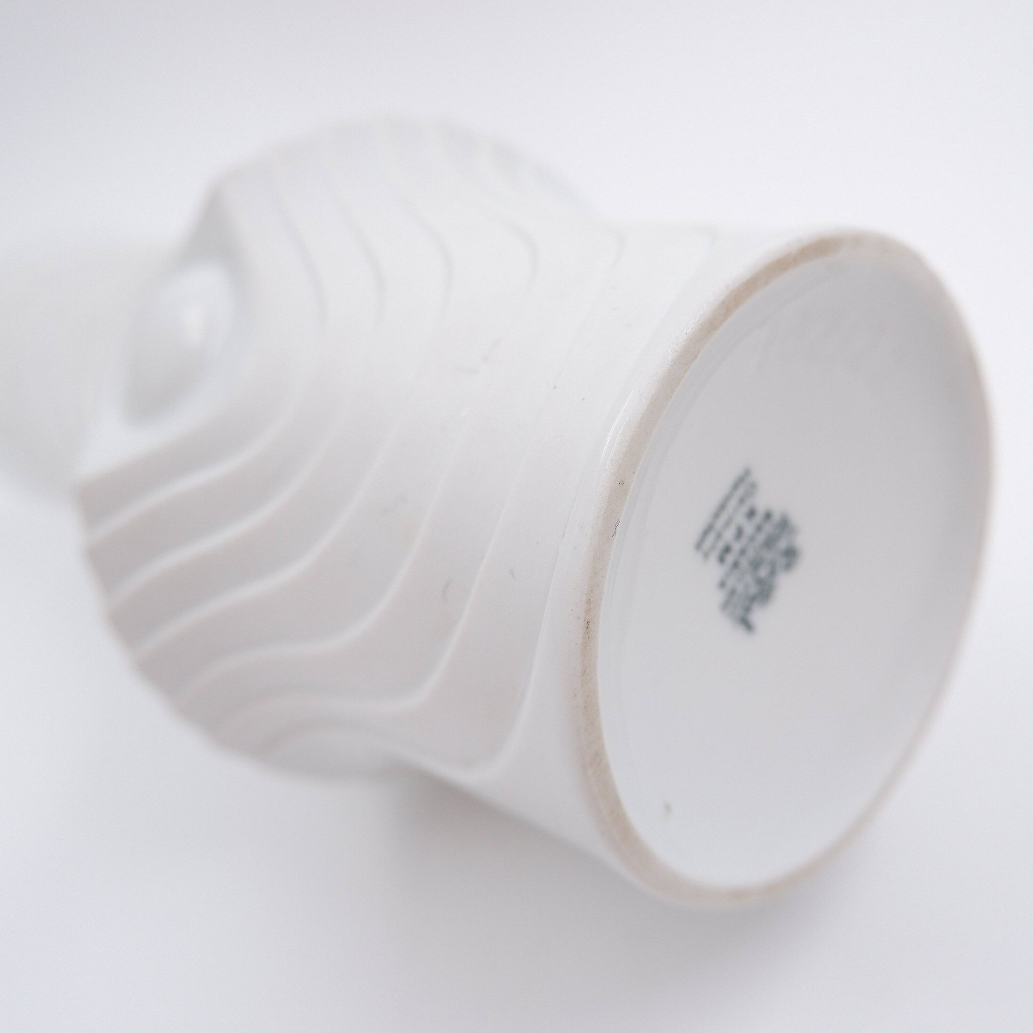 Vase en porcelaine Op Art par Royal Bavaria KPM, Allemagne, années 1970