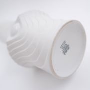 Vase en porcelaine Op Art par Royal Bavaria KPM, Allemagne, années 1970