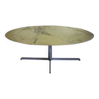 Table en marbre vintage Roche Bobois 1970