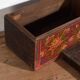 Antique box with hand-painted floral patterns (c.1900) #27