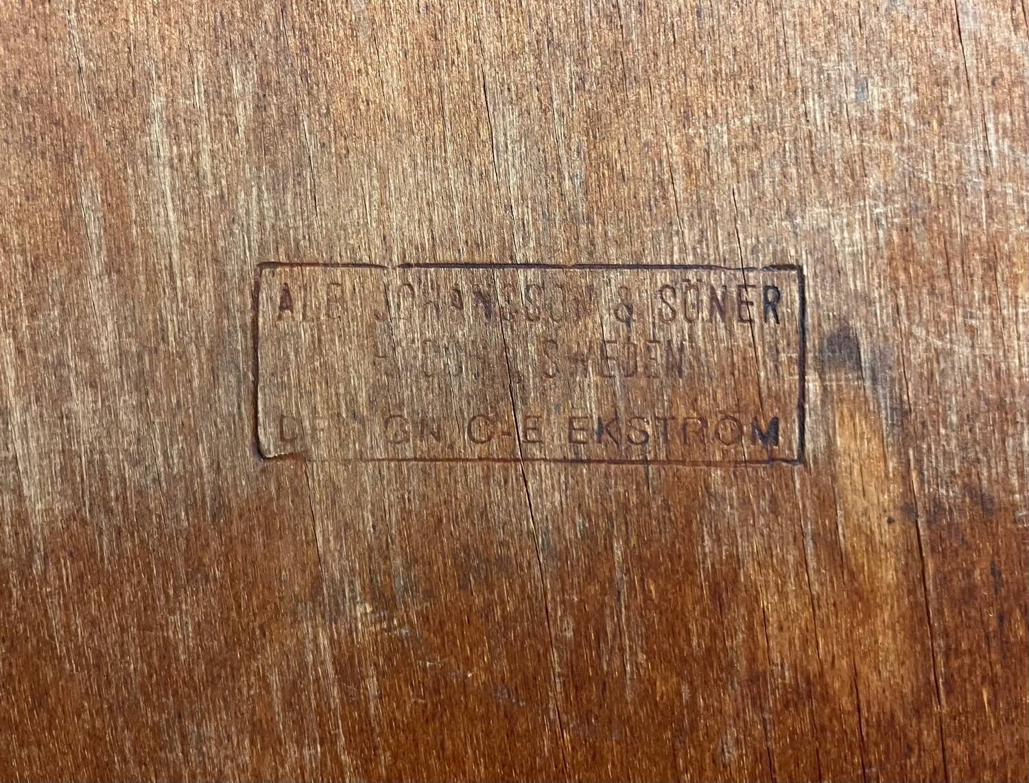 Scandinavian Teak Chairs Yngve Ekström 60s MidCentury