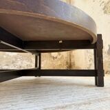 Table basse Herbier ronde Roger Capron