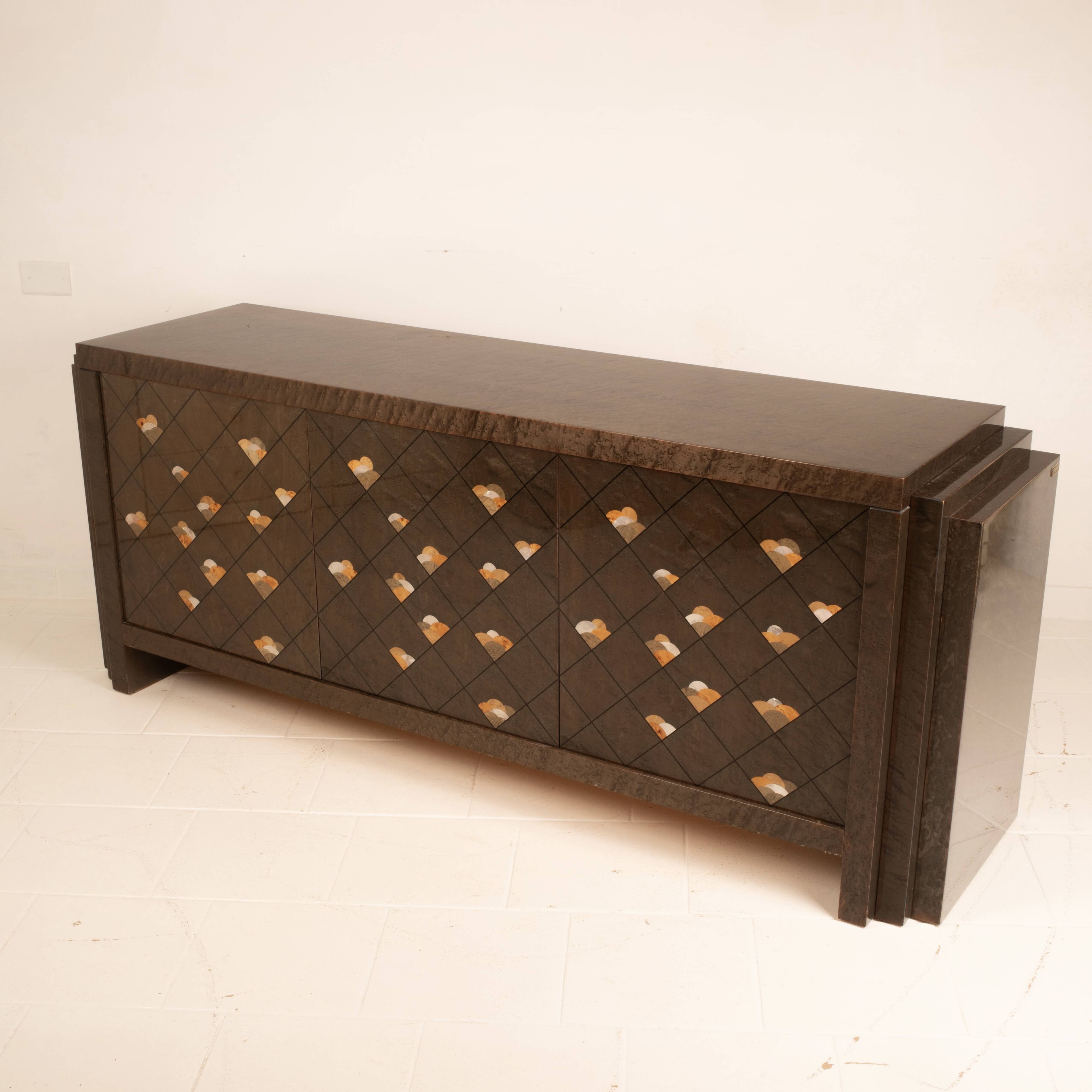 Chiaro di Luna Sideboard by Luciano Frigerio for Frigerio di Desio
