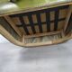 Paire de fauteuils Chesterfield cuir vert