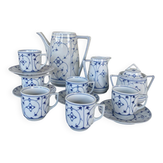 Service à thé 13 Pieces Porcelaine Jager Eisenberg
