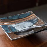 Ceramic plate, 1980s