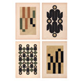 Collage on paper 20x30cm, signed Eawy