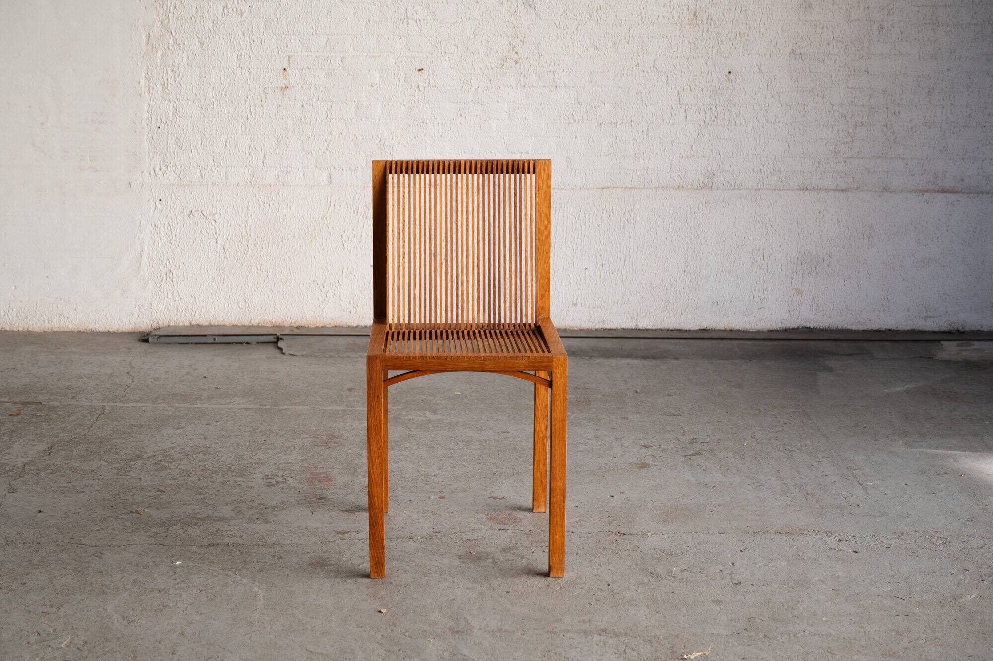 Chaise latérale 'Latjesstoel' par Ruud-Jan Kokke