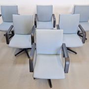 Vintage Michigan Office Chairs by Geoffrey Harcourt for Artifort, 1980s, Set of 6