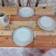 Table de ferme terracotta