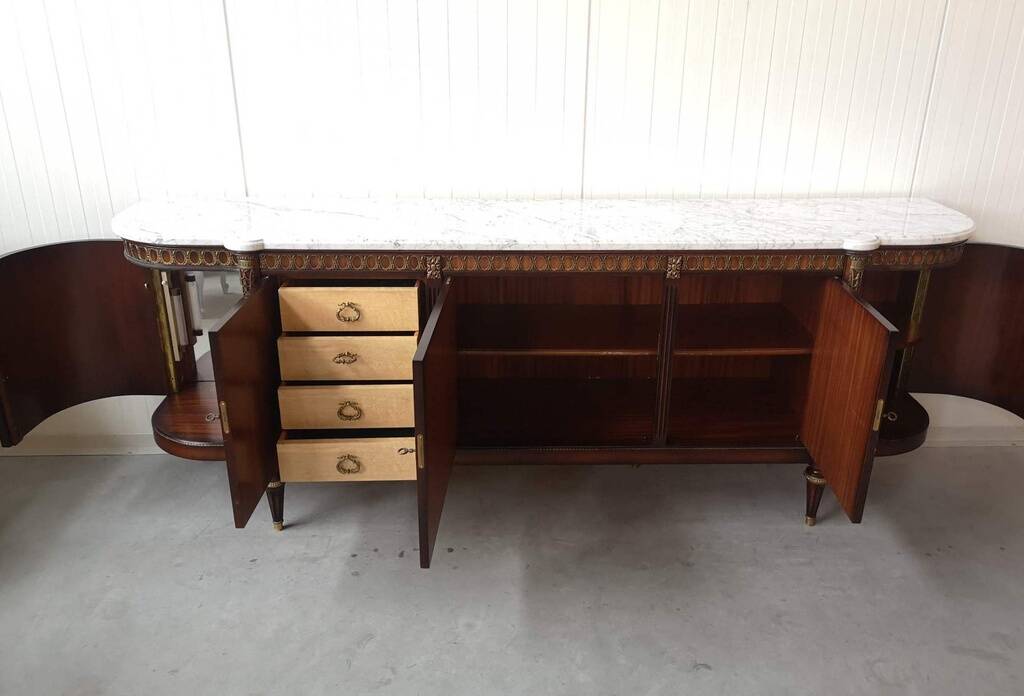 French Louis XVI Style Sideboard/Buffet Signed JP Ehalt 20th Century