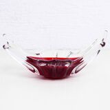 Empty vintage glass pocket