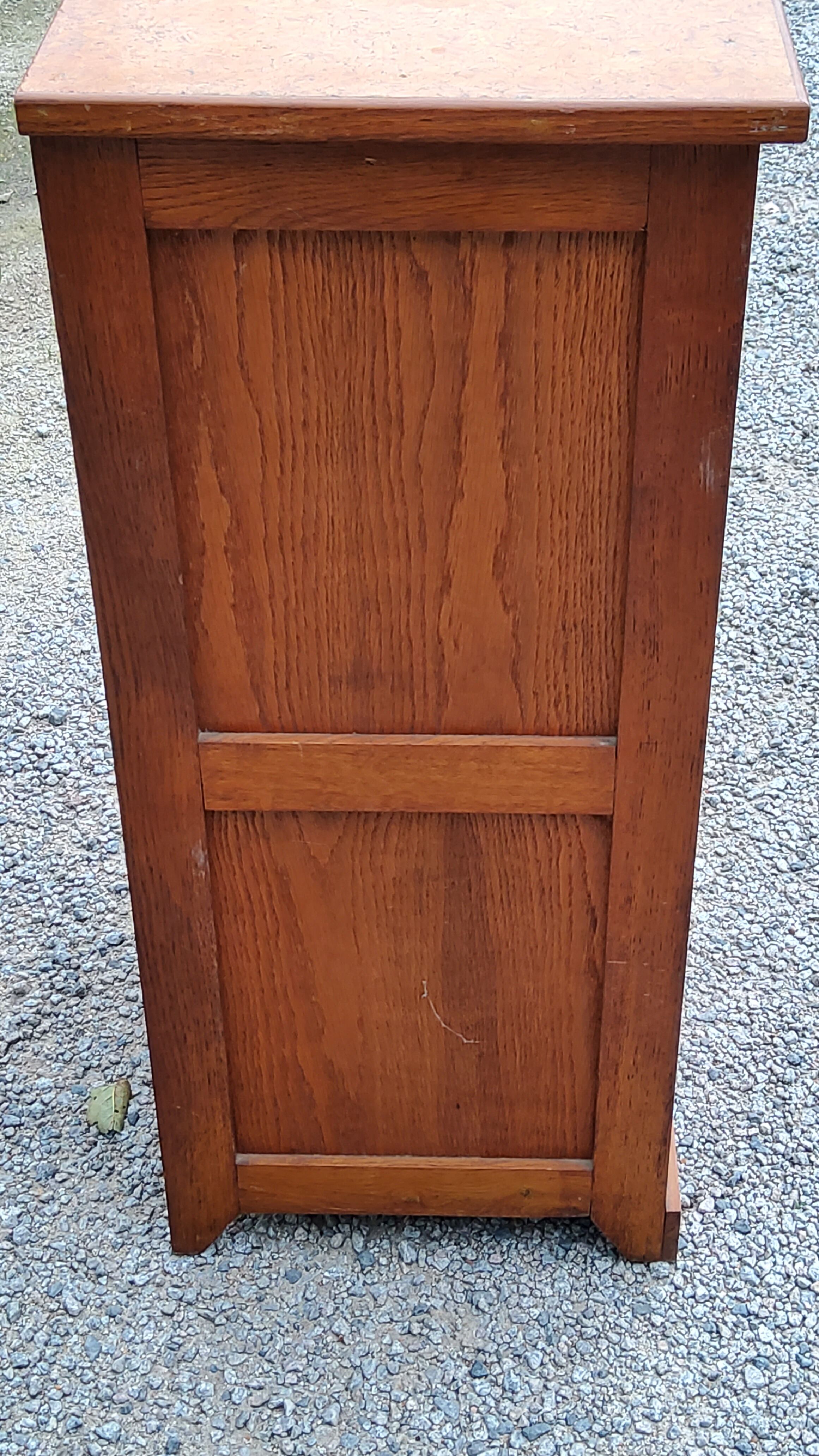 Oak curtain binder from the 50s a.jarnet