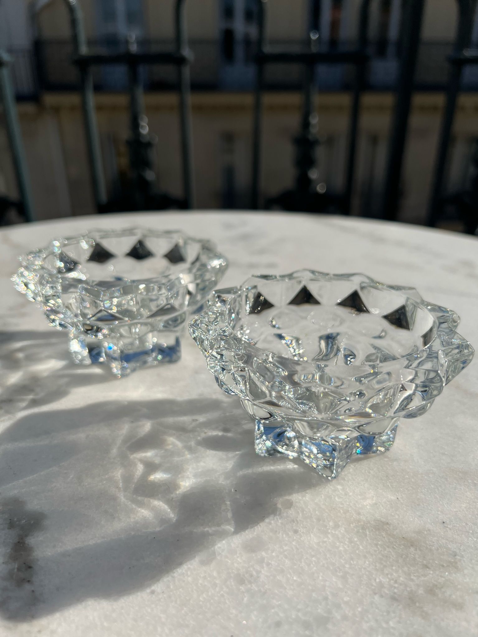 Set of candle holders