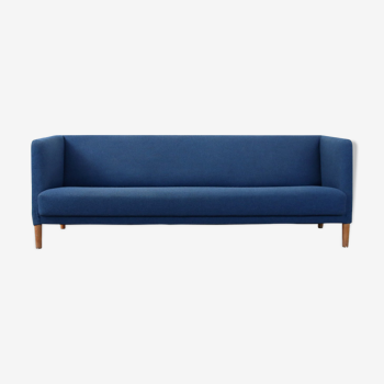 Blue sofa by Hans J. Wegner for Johannes Hansen