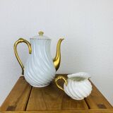 Haviland Limoges teapot and milk jug
