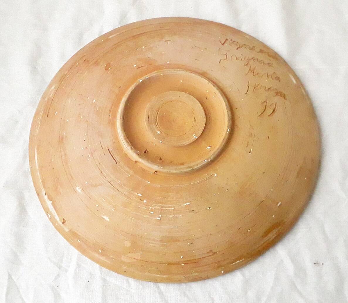 Horezu decorative plate