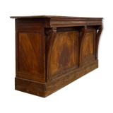 Ancien comptoir de commerce en bois