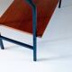 Mid-Century Modern Teak Bookshelf with Iron Frame, Italy, 1960s