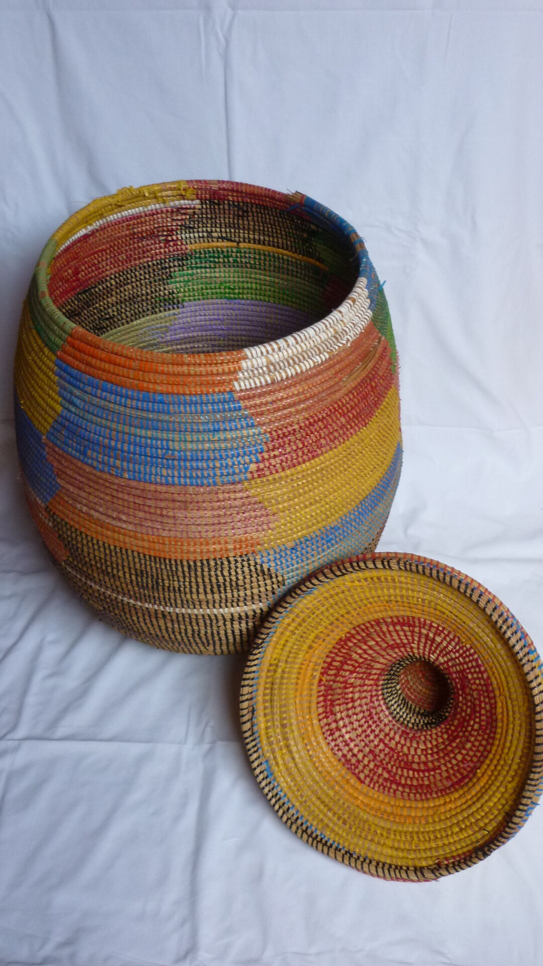 Senegalese braided basket