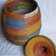 Senegalese braided basket
