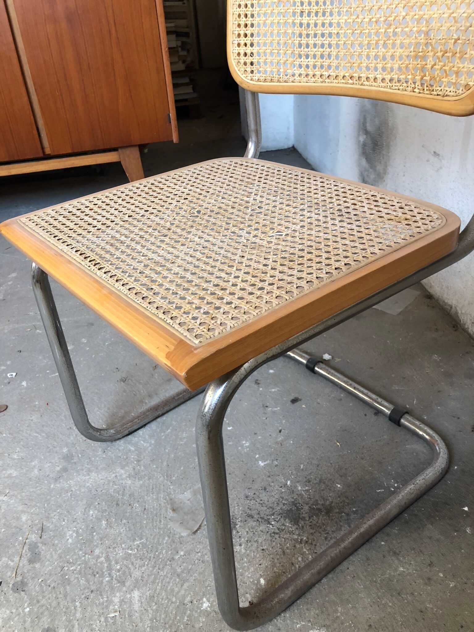 Vintage Breuer Cesca chair
