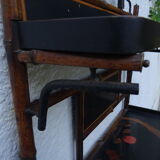 Napoleon 3 lacquered wooden wall shelf