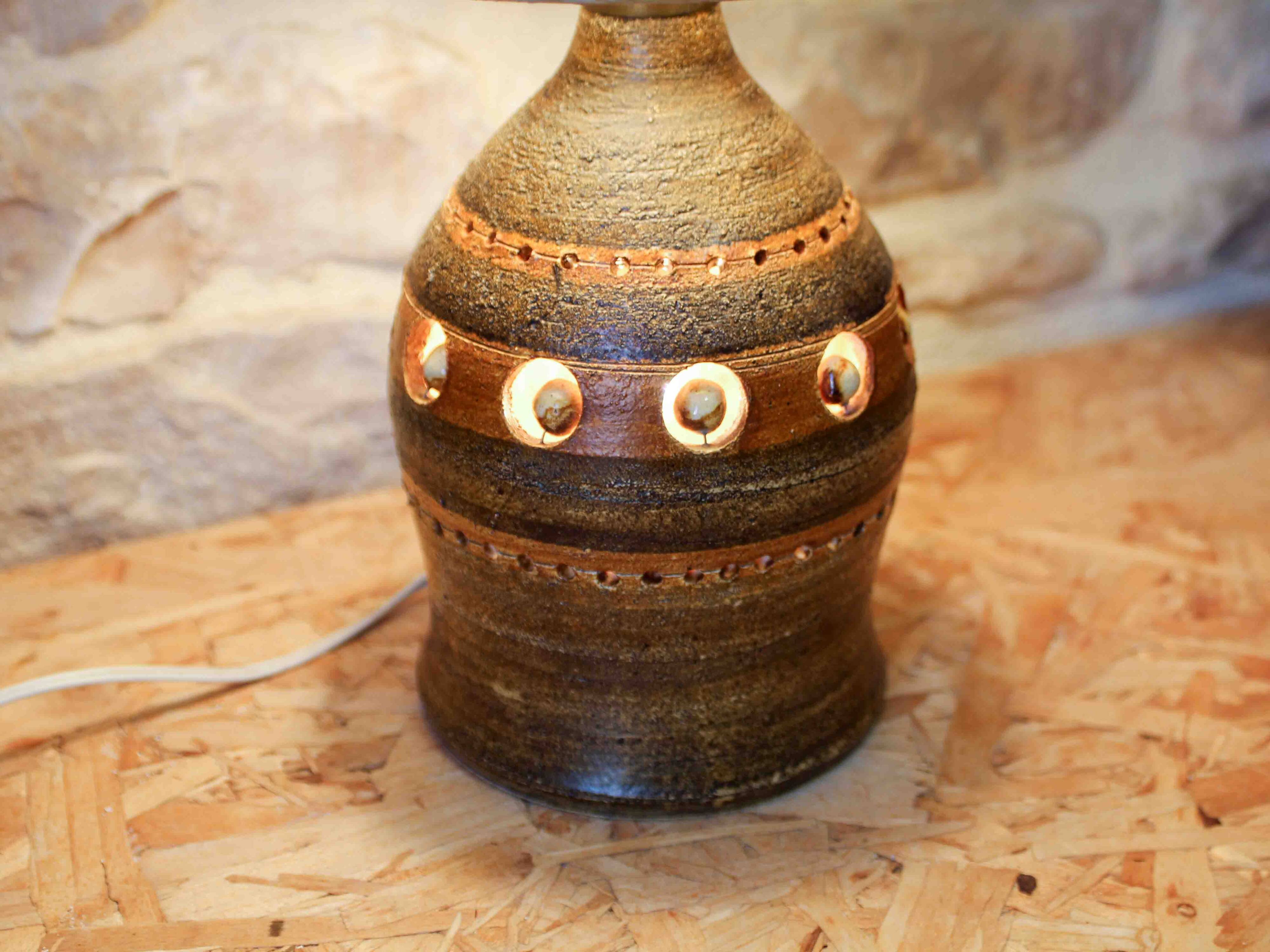 Ceramic lamp by Georges Pelletier
