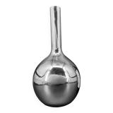 Large Vintage Vase • Chrome Ceramic • XXL • 1970-1980