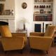 2 Vintage Velvet Armchairs