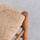 Charlotte Perriand 'Bauche' Model 19 Mid-Century French Rush Dining Chairs