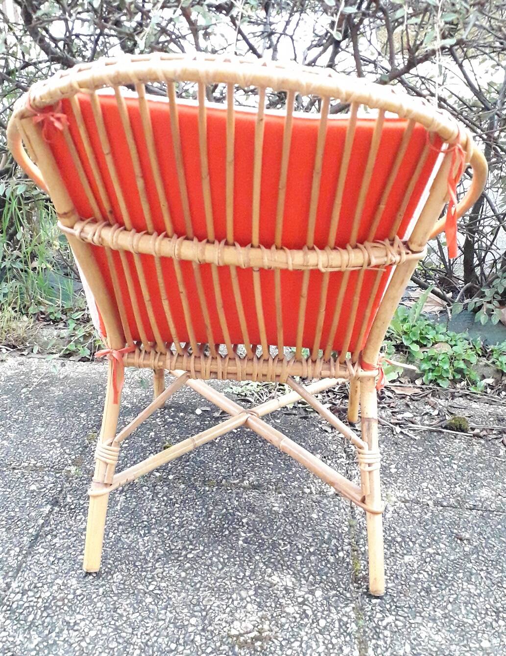 Rattan chair or armchair