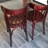 Paire de chaises bistrot vintage