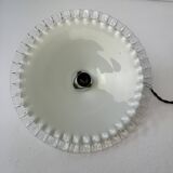 Antique vintage pendant light in opaline lace 24 cm