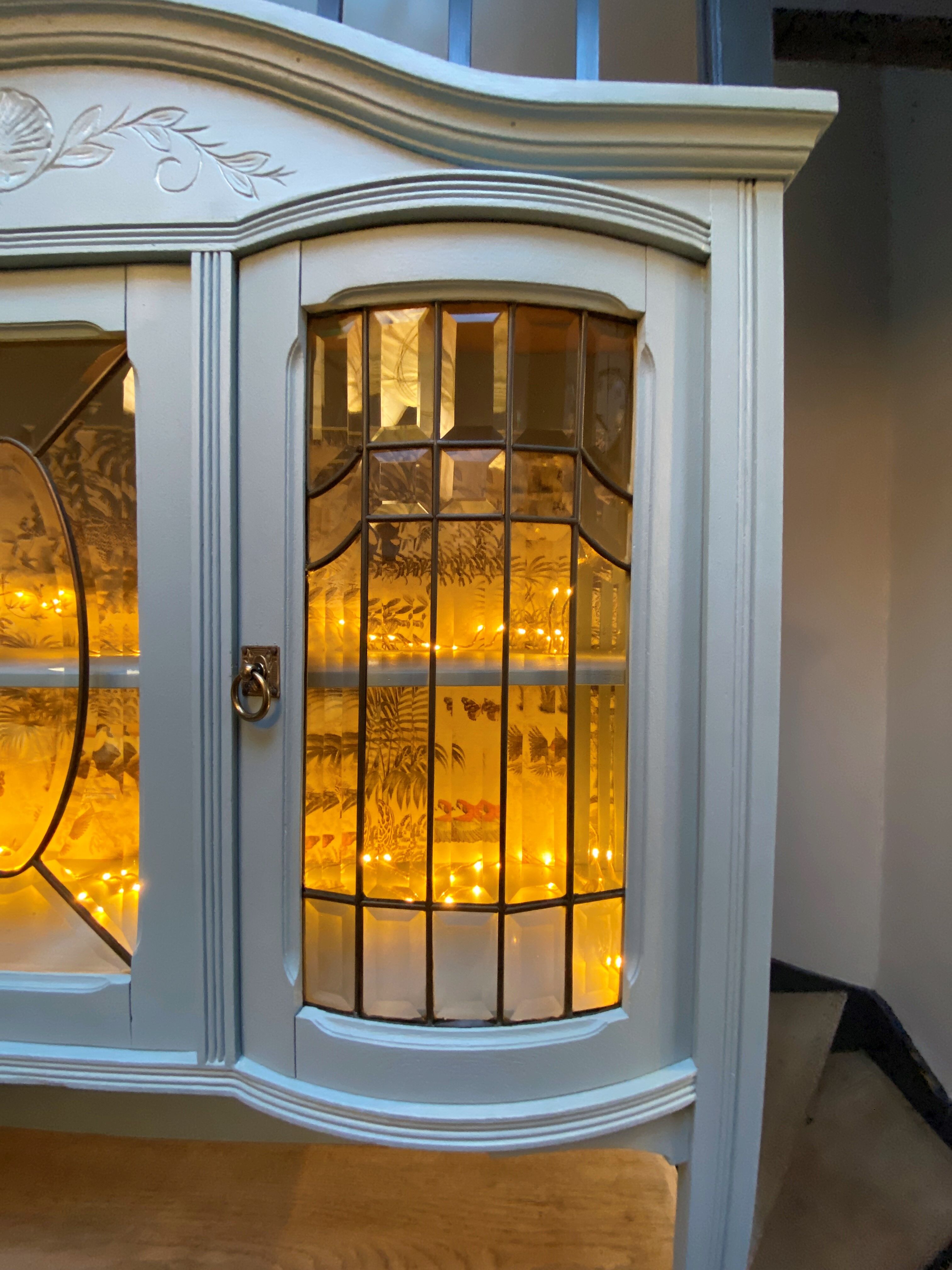 Two-body buffet cupboard