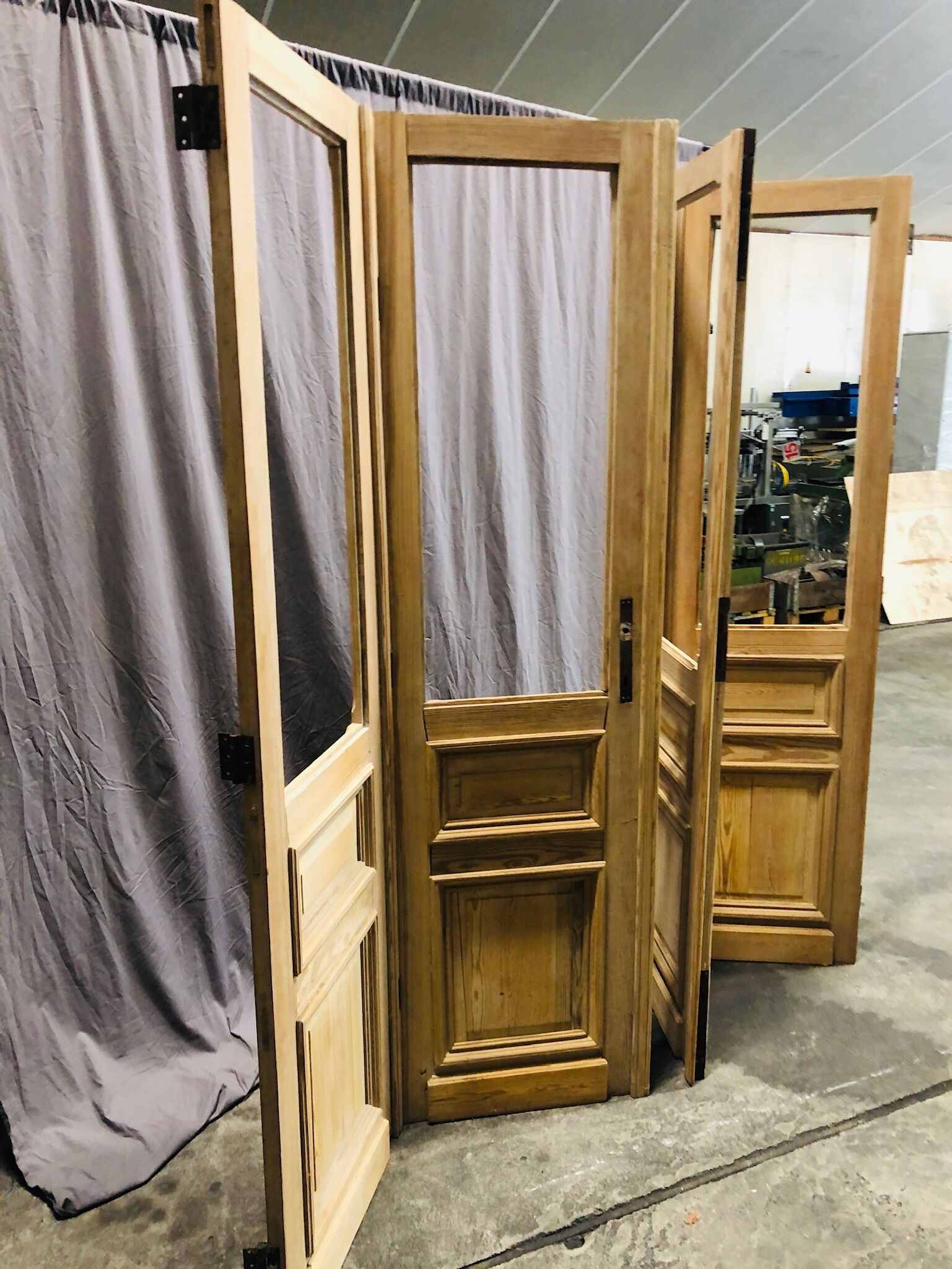 Old oak doors