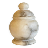 Vintage alabaster stone box