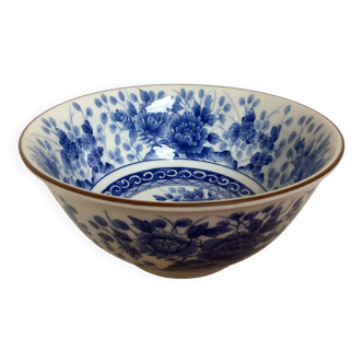 bowl blue flowers