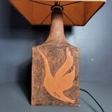Lampe Roche-Bobois 70's céramique/terre cuite