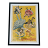 Original Gaumont poster: 'Pr Prix de Gymnastics' (framed)