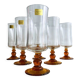 6 Luminarc champagne flutes