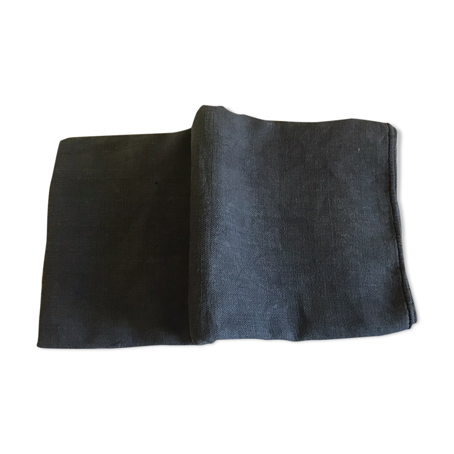 Farmcloth in old dark gray linen