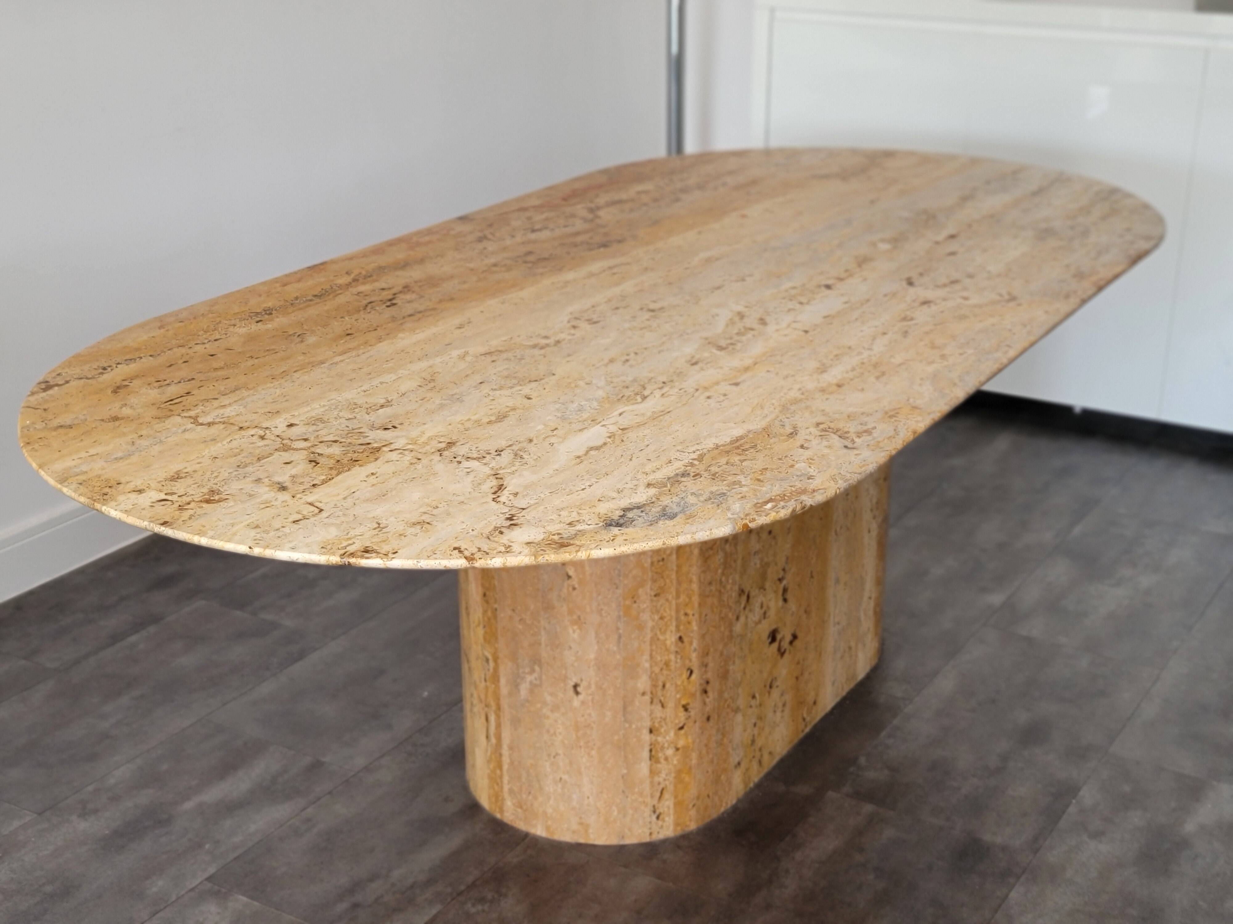 Marble dining table